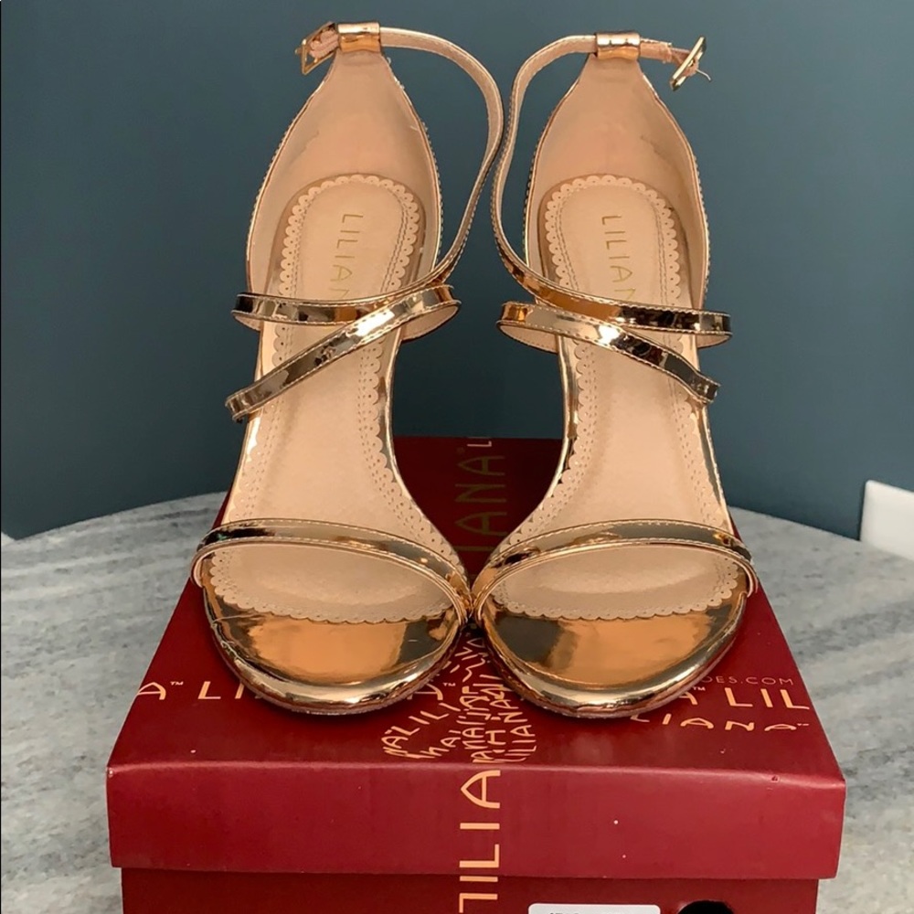 Rose Gold heel